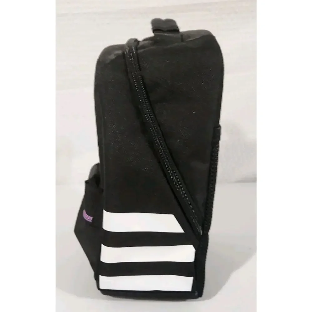 Adidas Unisex Santiago Lunch Bag, Black/Rainbow/White, One Size